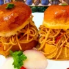 Butter Noodles Vada Pav